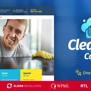 Cleanora – Cleaning Services WordPress Theme