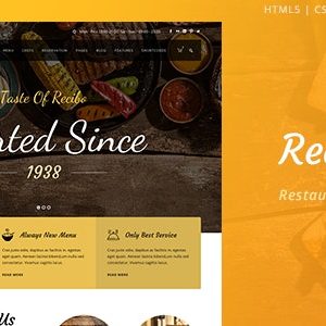 Recibo – Restaurant WordPress