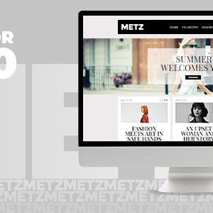 Fashioned Editorial Magazine Theme