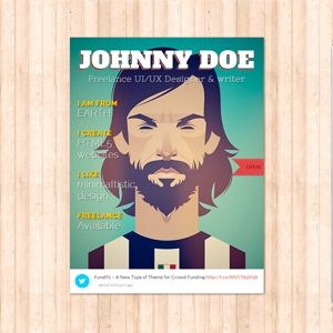 BookCard WP – 3D Folded vCard WordPress Theme