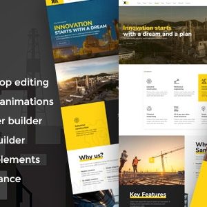 Samatex – Industrial WordPress Theme + Woocommerce