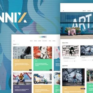 Cannix – A Vibrant WordPress Theme for Creative Bloggers