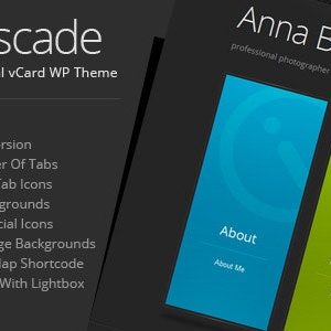 Personal vCard WordPress Theme