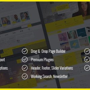 Amilia – Multipurpose One & Multi Page WP Theme