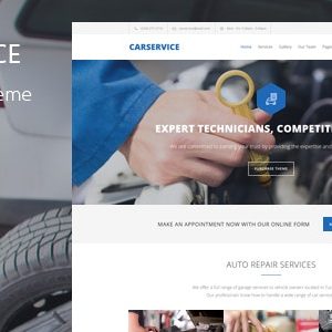 Car Service – Mechanic Auto Shop WordPress Theme