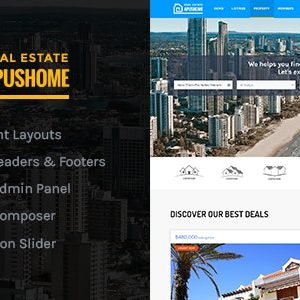 ApusHome – Real Estate WordPress Theme