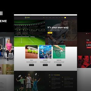 Fitness Gym Trainer WordPress Theme