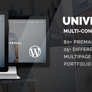 Universal – Smart Multi-Purpose WordPress Theme