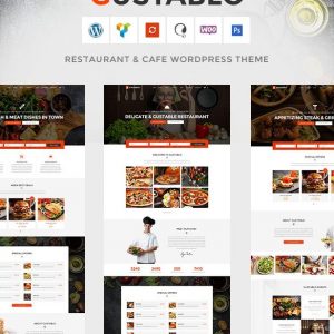 Restaurant & Cafe Responsive WordPress Theme