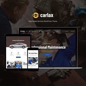 Carlax | Car Parts Store & Auto Service WordPress Theme
