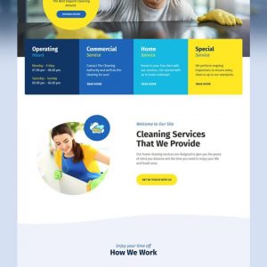 Cleaning Services Theme
