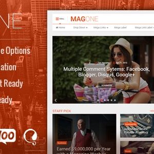 Responsive Magazine & News WordPress Theme