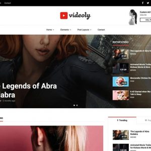 Videoly – Video WordPress Theme