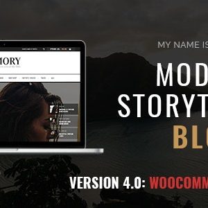 Amory – A Responsive WordPress Blog Theme