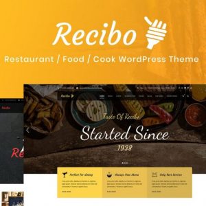 Restaurant WordPress theme