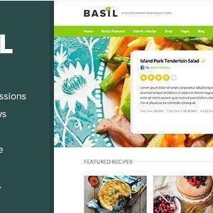 WordPress Recipes Theme