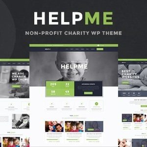 HelpMe – Nonprofit Charity WordPress Theme