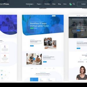 Start Flow – Startup and Creative Multipurpose WordPress Theme