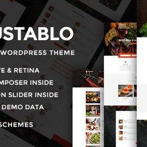 Gustablo | Restaurant & Cafe Responsive WordPress Theme