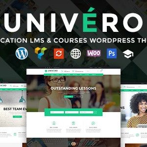 Univero | Education LMS & Courses WordPress Theme