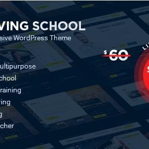 Driving School – WordPress Theme.