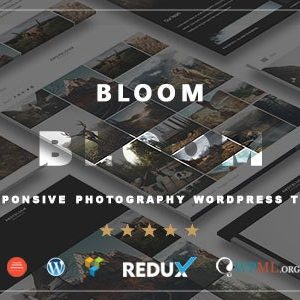 Bloom – Responsive Photography / Portfolio WordPress Theme