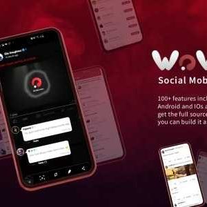 Mobile Native Social Timeline Applications – For WoWonder Social PHP Script