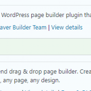 Beaver Builder- WordPress Page Builder Plugin