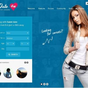 Sweet Date – WordPress Dating Theme