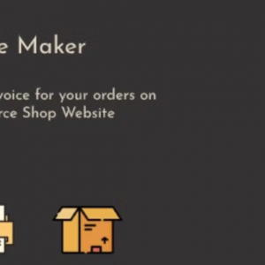 WooCommerce PDF Invoice Maker