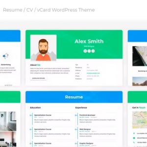 Aveo WordPress CV/Resume Theme