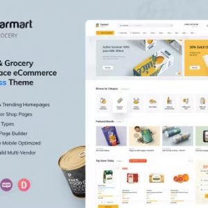 Farmart – Organic & Grocery Marketplace WordPress Theme