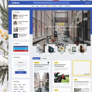 Gridbee Mag – Content Sharing WordPress Theme