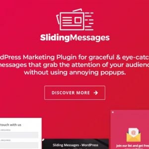 WordPress Marketing Plugin – Sliding Messages