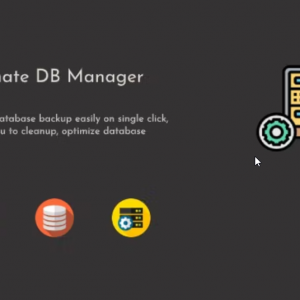 Ultimate DB Manager – WordPress Database Backup, Cleanup & Optimize Plugin