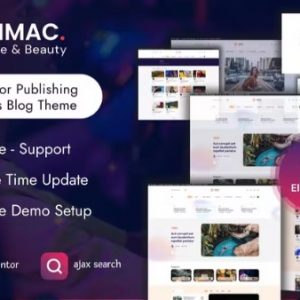 Zimac – Multi Author Publishing WordPress Theme