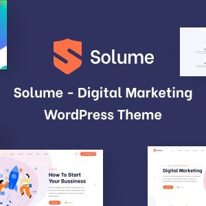 Digital Marketing WordPress Theme – Solume