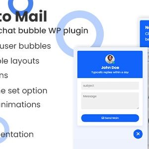 Click to mail – Mailto Help & Support WP plugin