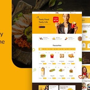 Responsive Food Delivery Shopify Theme – Fooma