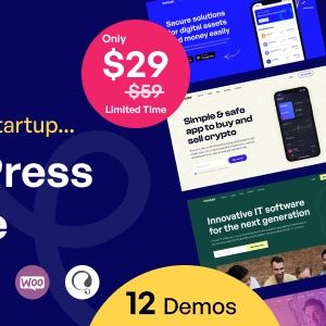 Saas Software Startup WordPress -Xmoze