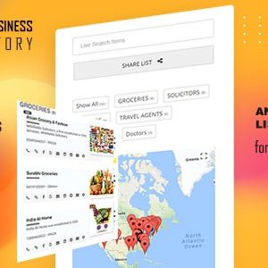 Business Directory with Maps, Store Locator