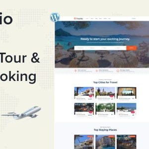 Travel Booking WordPress Theme -Travlio