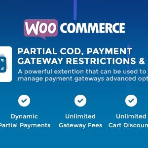 Partial COD – Restrictions & Fees – WooCommerce