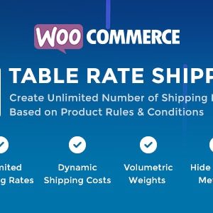 Table Rate Shipping – WooCommerce