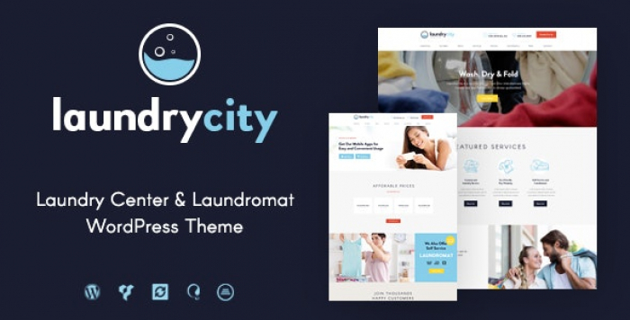 Dry Cleaning Services WordPress Theme