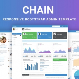 Chain Responsive Bootstrap Admin Template