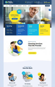 Cleaning Services Theme