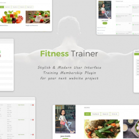 Fitness Trainer- Training Membership Plugin
