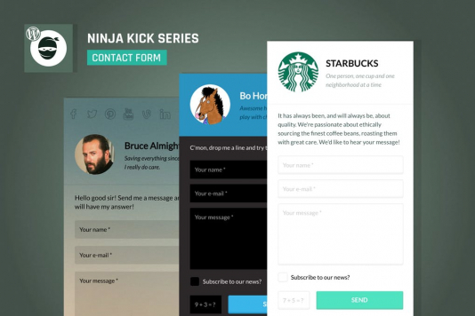 WordPress Contact Form Plugin — Ninja Kick