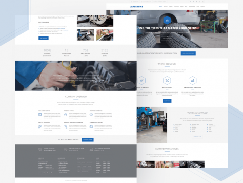 Mechanic Auto Shop WordPress Theme